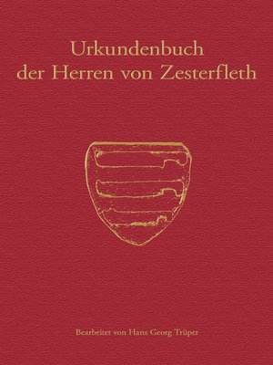 cover image of Urkundenbuch der Herren von Zesterfleth